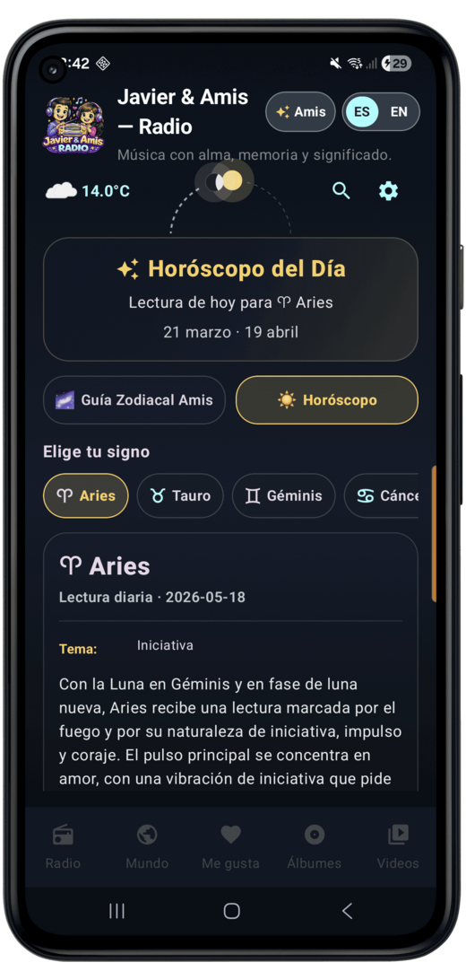 Horóscopo del día